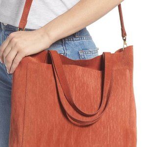 Madewell The Transport Russet Italian Suede NWT